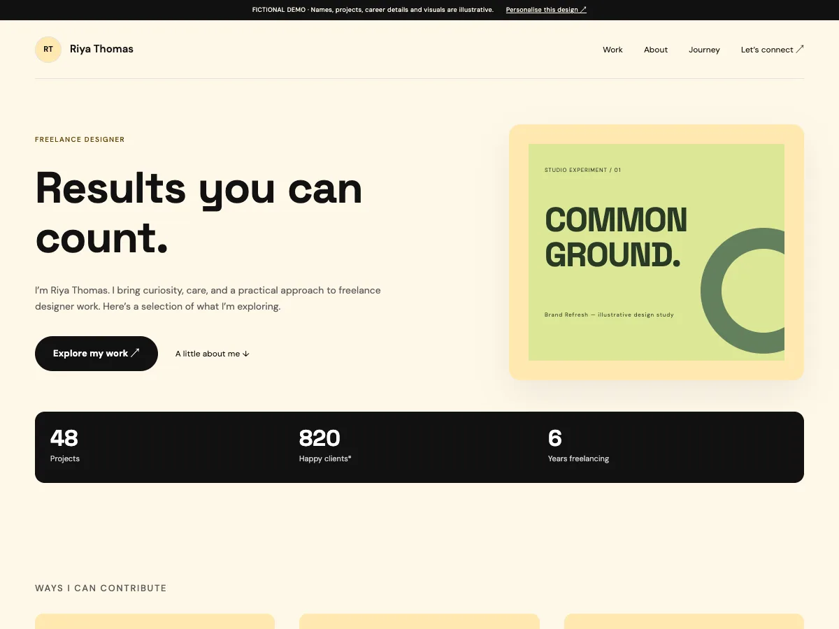 Bold Stats desktop demo